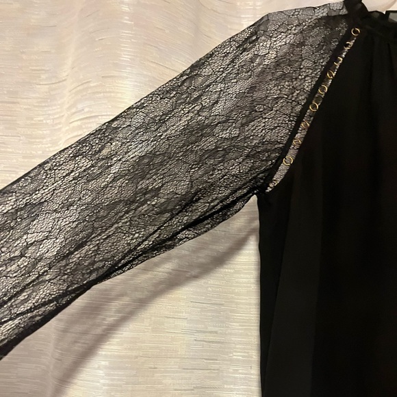 Marciano Silk & Lace Blouse - Picture 2 of 7